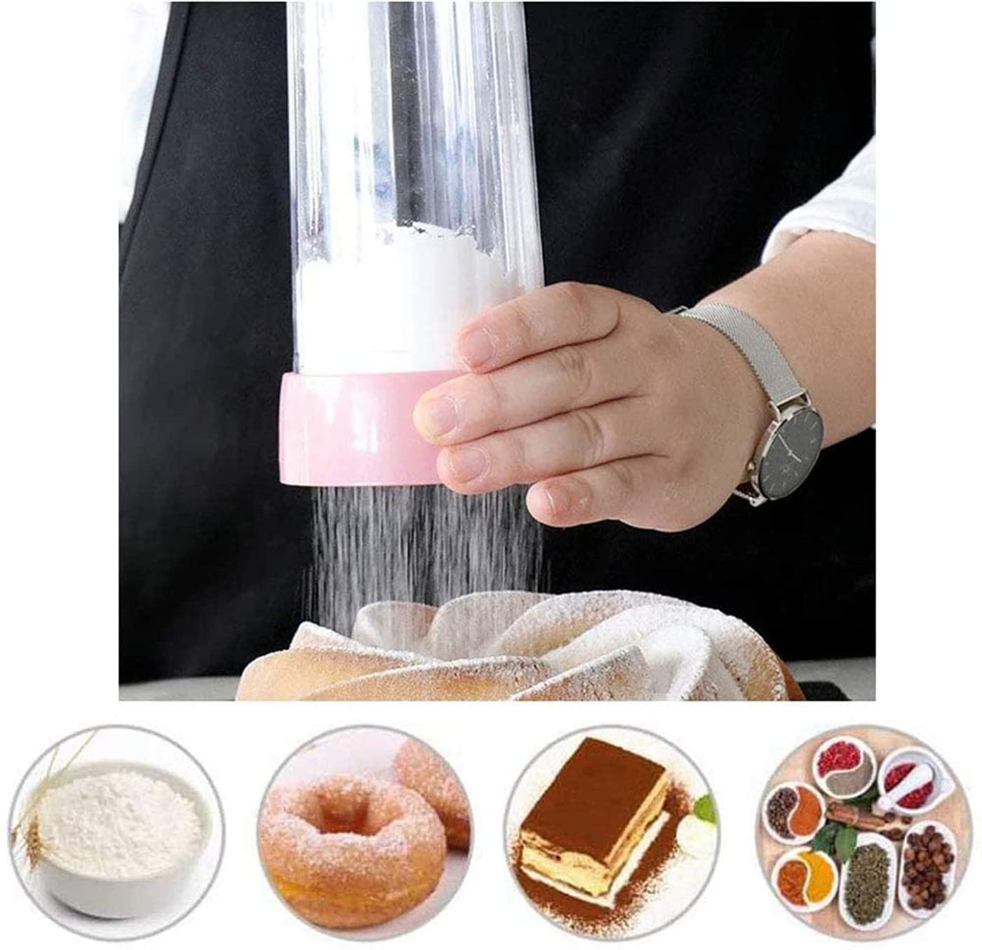 Durable Plastic Flour Sifter